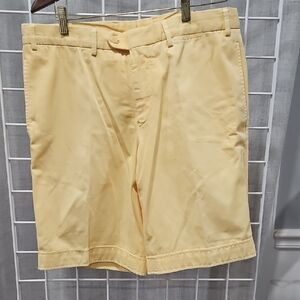 Men's Yellow Casual Or Golf Shorts 36x20